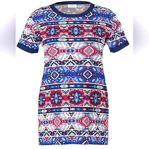 Red White Blue graphic tee